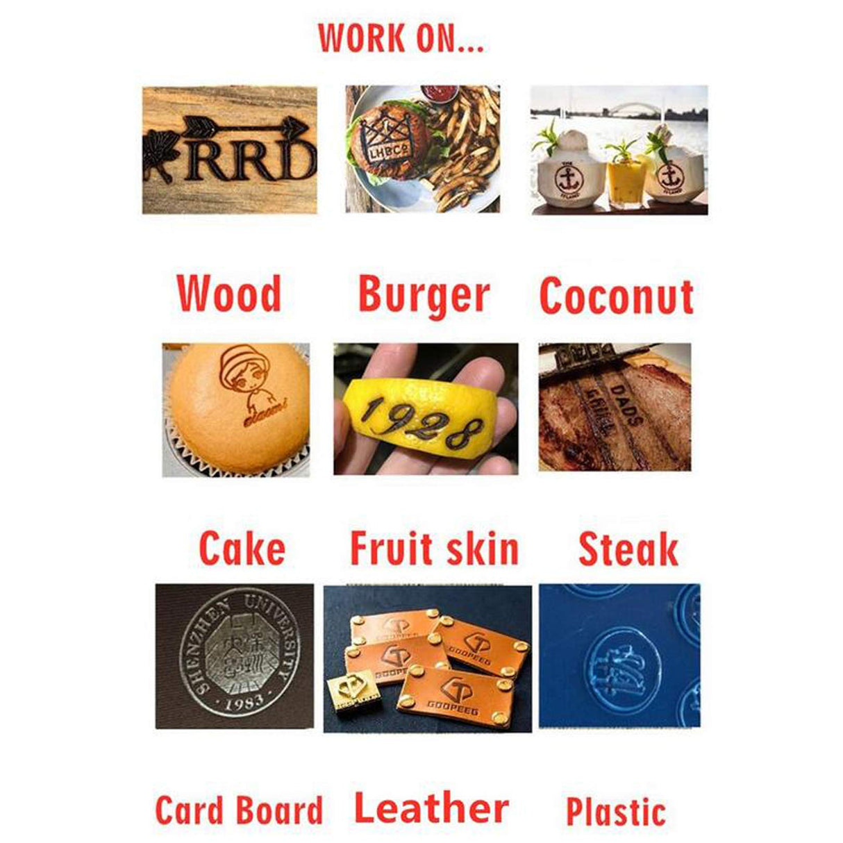 Custom Electric Wood Branding Iron by BIAJIYA - Handcrafted Design for Unique Personalisation BIAJIYA