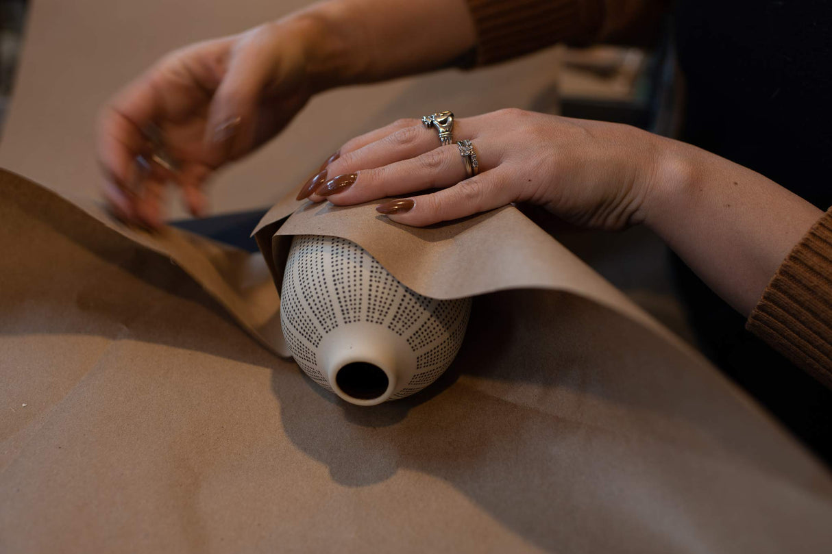 Kraft Brown Paper Roll 30" x 2,400" (200 ft) – 100% Recyclable Craft Construction and Packing Paper for Use in Moving, Bulletin Board Backing and Papersaurus