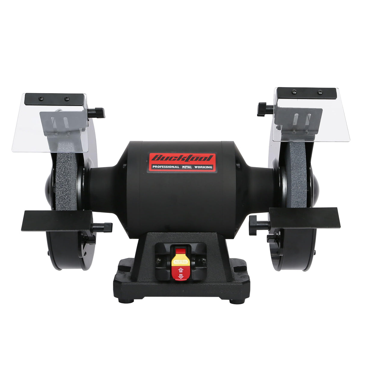 BUCKTOOL 1.5 HP 10 Inch Low Speed Bench Grinder, 1750 RPM Table Grinder with 13A Motor, High Precision Wobble-free Wheel Grinder, TDS-250 Bucktool