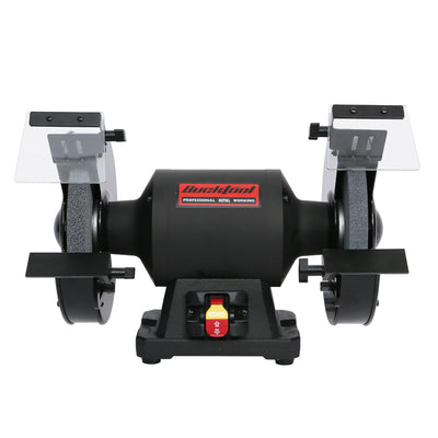 BUCKTOOL 1.5 HP 10 Inch Low Speed Bench Grinder, 1750 RPM Table Grinder with 13A Motor, High Precision Wobble-free Wheel Grinder, TDS-250