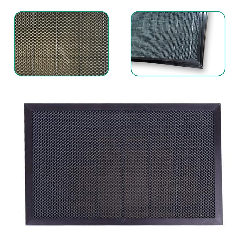 Laser Honeycomb Working Table, 400x600mm Honeycomb Laser Bed for Laser Engraver Cutting Machine, for Smooth Edge Cutting, Fast Heat Dissipation, Futchoy