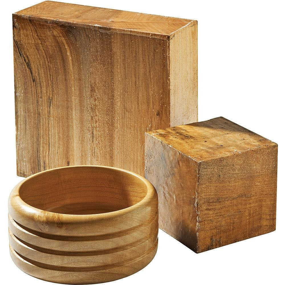 Plain Maple Turning Blank, 4x4x4 WoodArtSupply