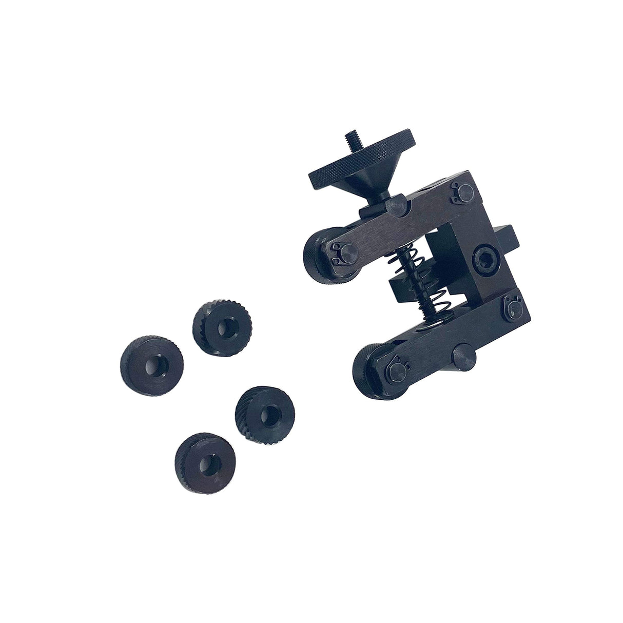 HFS (R) Adjustable Knurling Tool Holder Large Capacity - Specifically for Mini Lathes HFS