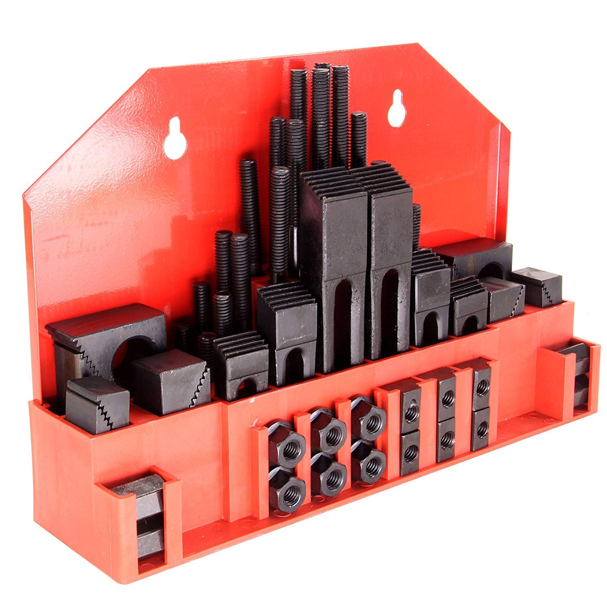 58Pc T-Slot Clamping Kit Mill Machinist Set Table Slots: 1/2" LLDSIMEX