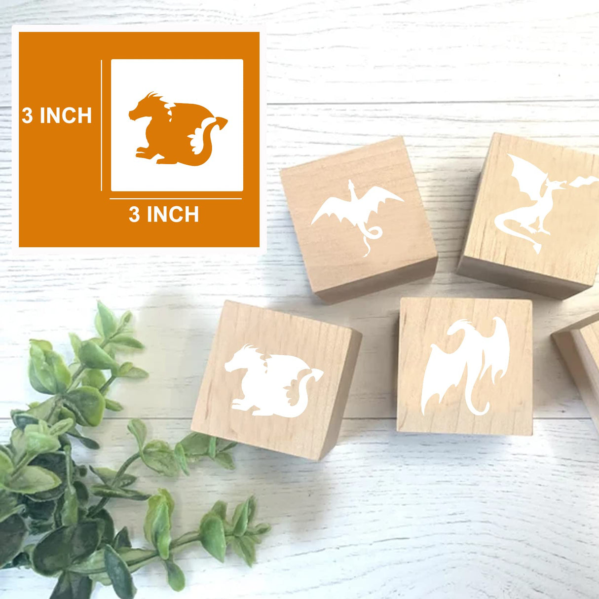 65 Pieces Animal Stencils for Painting, Small Reusable Deer Bear Stencil Template Tree Bee Bird Mountain DIY Craft Paint Stencils for Painting on Hosomono