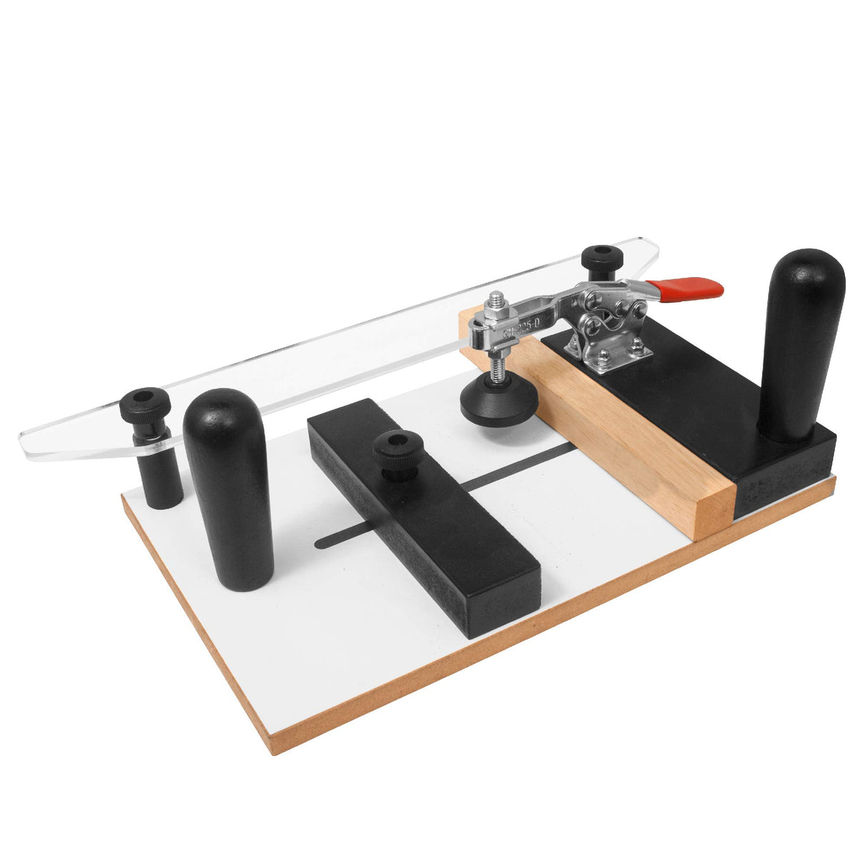 Fulton Rail Guide Coping Sled PRO For Cutting Profiles Into The End Grain Of Your Stock | Ideal for Cutting Precise Clean Joints for Cabinet Door and Fulton