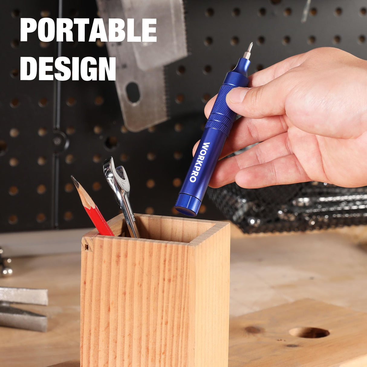 WORKPRO 24-in-1 Precision Screwdriver, Pen Style Multi-Bit Screwdriver, Glasses Screwdriver with S2 Steel Small Screwdriver Bits, Ideal for Eyeglass, WORKPRO