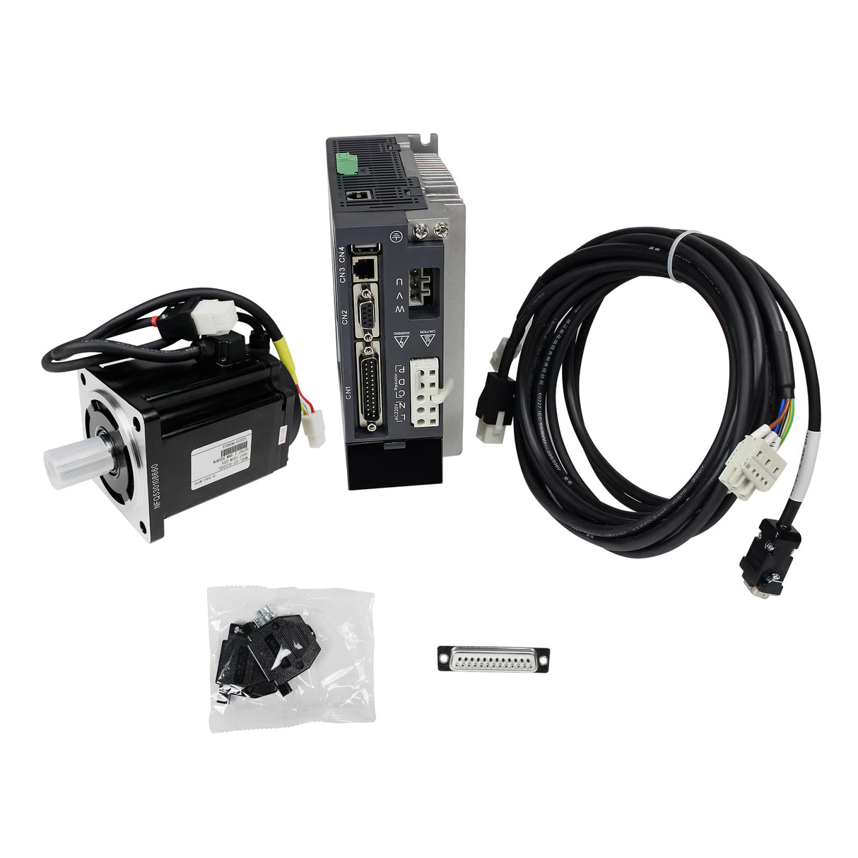 CNCTOPBAOS 1KW AC Servo Motor Kit,220V 1000W 3000rpm 3.18N.m Servo motor and Driver CNC Controller Kit,17 bit Encoder RS485 for CNC Milling Lathe CNCTOPBAOS