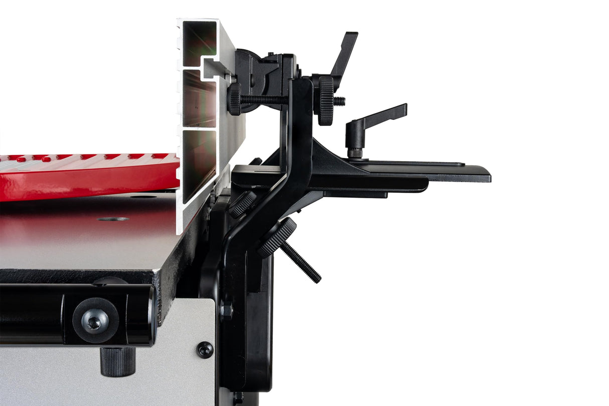 Cutech 401120HI 12-Inch Spiral Cutterhead Benchtop Jointer with Cast Iron Tables, 24 Tungsten Carbide Inserts, Extra Long 24" Fence, Additional Fence CUTECH