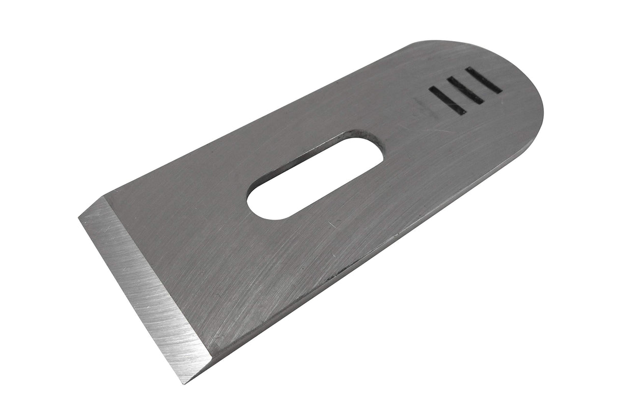Taytools 467184 Replacement Blade/Iron for Taytools Low Angle Block Plane Plane, 0.110” Thick, 1-5/8" Wide, 4-1/4" Long, RC 55-60 Taytools