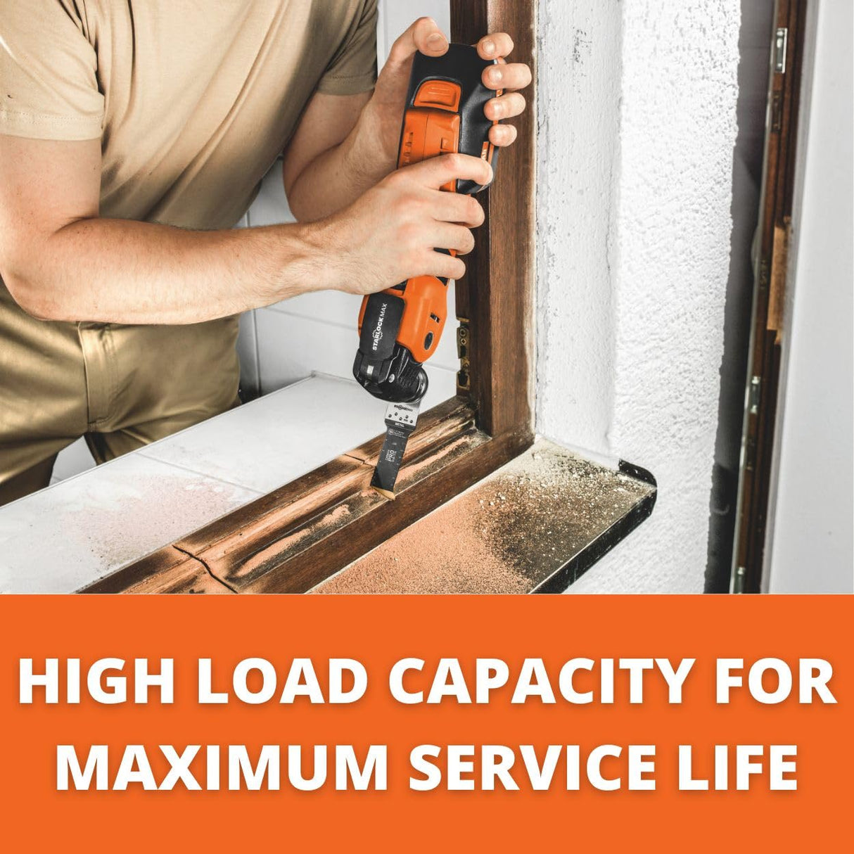 Fein MultiMaster AMM 700 Max Top Cordless Oscillating Multi-Tool Kit with QuickIN System - StarLockMax Mount, 18 V AMPShare, 4 Ah - 71293661090 Fein