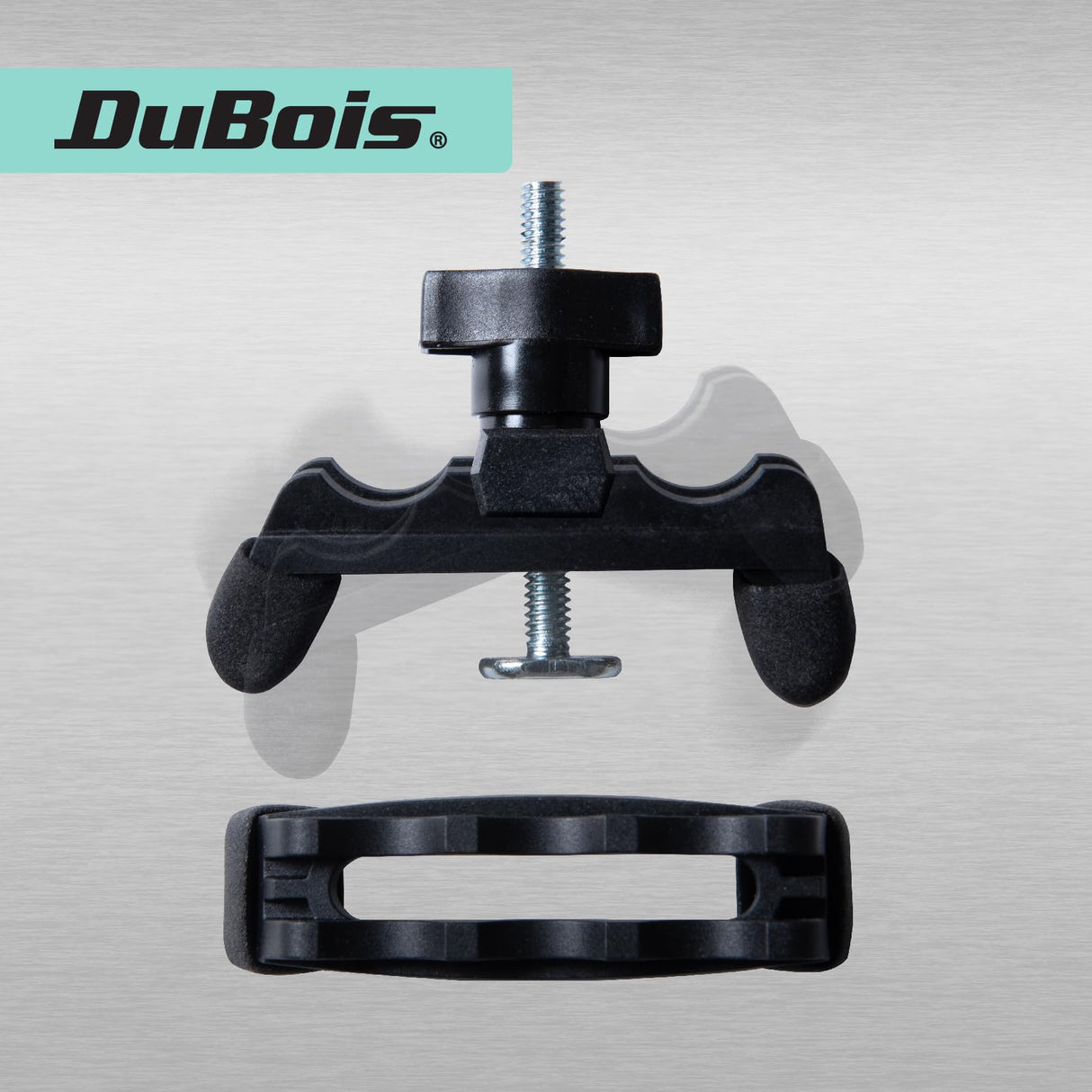 DuBois 51051 T Track Mini Hold Down Clamps Woodworking Series, Multi-Position Plastic Clamps Bit and Blade Safe CNC Router Clamp, 2 PK DuBois