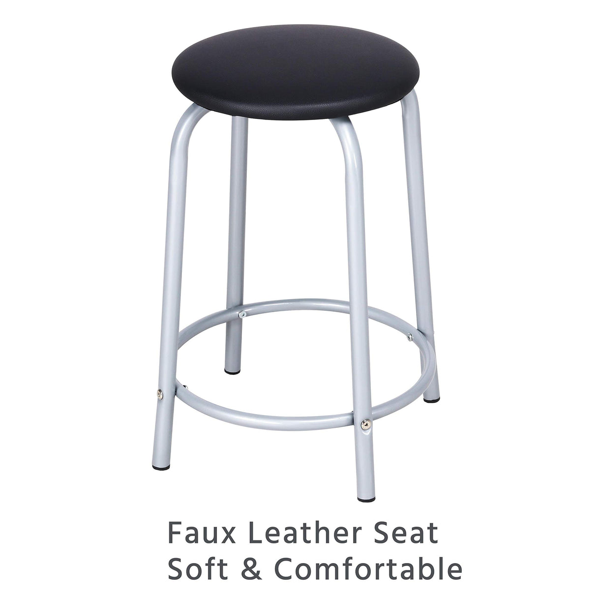 Topeakmart Drafting Tables, Draft Drawing Desk w/Stool and Tiltable Tabletop, 3 Storage Drawers, Reading, Writing Art Crafting Workstation, Black Topeakmart