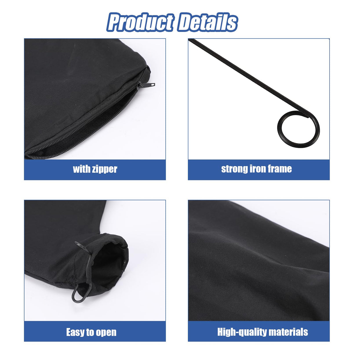 4Pcs Black Dust Collection Bag for Miter Saw Table Saw Miter Saw Dust Bag Black Dust Collection Bag 255 Model with Zipper and Wired Adjustable Stand Mozeat Lens
