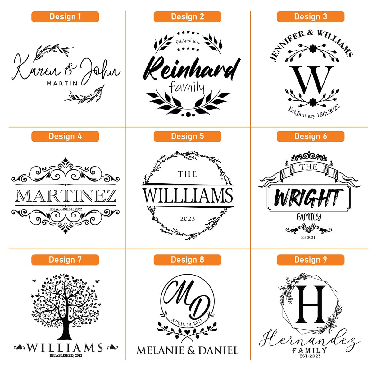 Barika Custom Cutting Boards - Personalized Handmade Engraved Chopping Blocks - Best Unique Anniversary, Wedding, Housewarming, Christmas, New Home Barika