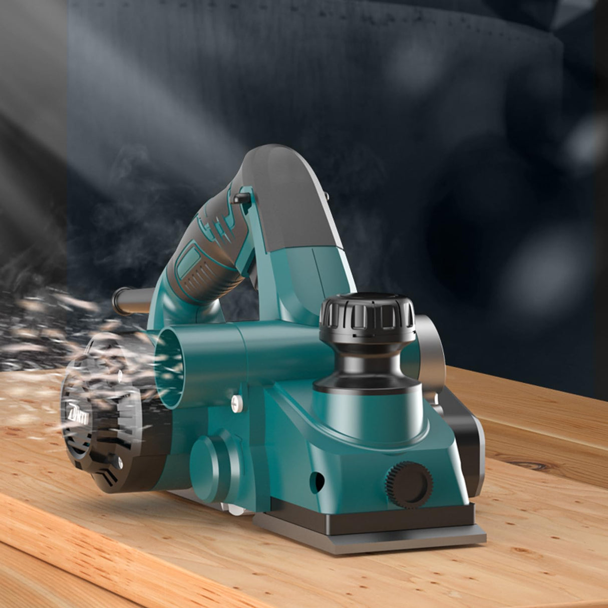 DNTI 6.6amp Corded Electric Handheld Planers 17000rpm Hand Planer Power Woodworking Tool Power Handheld Planer for Wood Chamfer DIY model 58218 DNTI