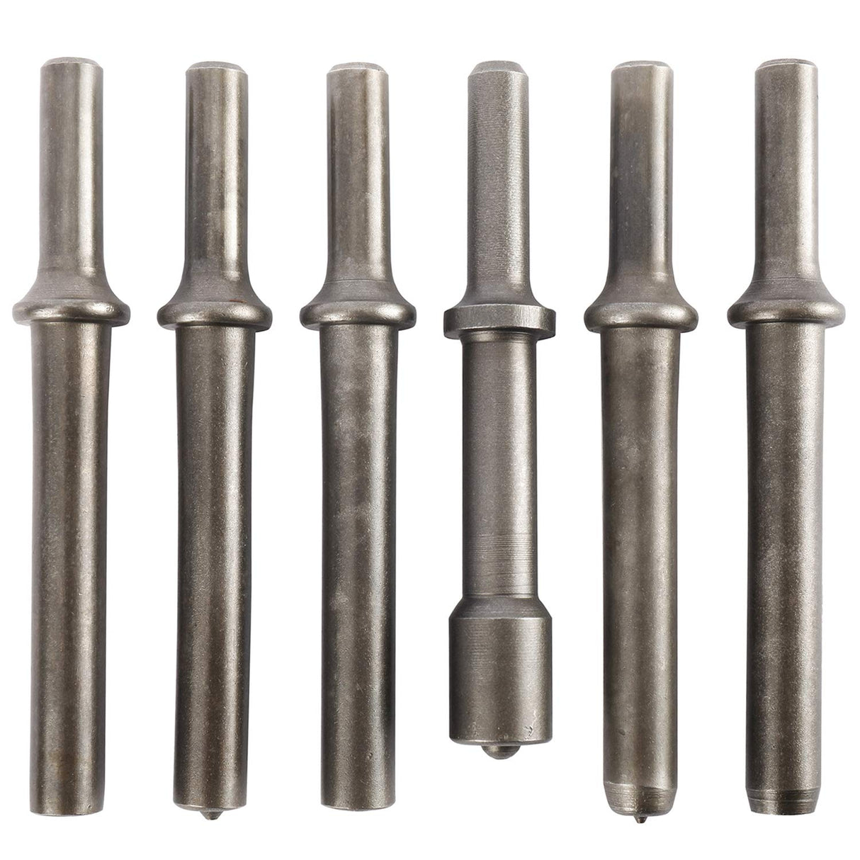 YaeCCC 7 Pcs Heavy Duty Smoothing Pneumatic Air Rivet Hammer Tools Steel Air Hammer Chisel Pneumatic Hammer for Hollow Solid Half-hollow Rivet Yaeccc