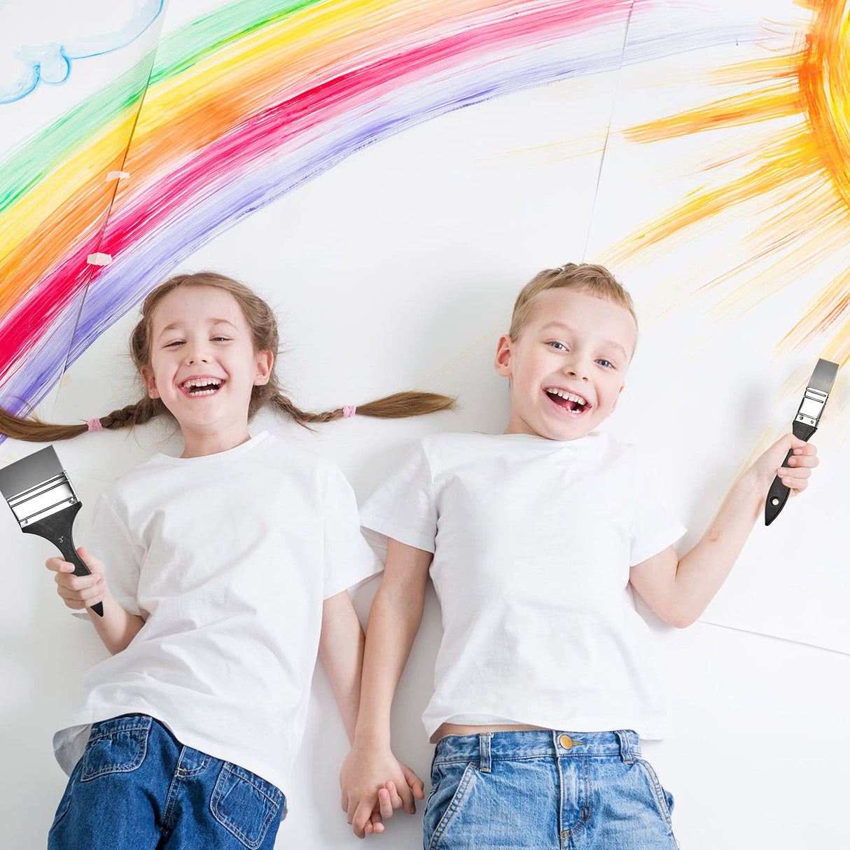 3 Pcs Silicone Epoxy Brushes Set Paint Brushes Set Reusable Flexible Silicone Brushes for Making Epoxy Glitter Tumblers Acrylic Oil Watercolor, Face Nezyo