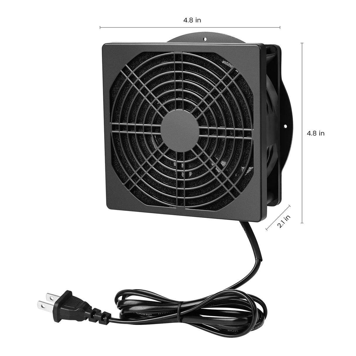 Comgrow Solder Smoker Absorber Remover Fan,Fume Extractor Smoke Prevention,3-6W,100-240V,3000 RPM,Compatible with Laser Engraver Enclosure Comgrow