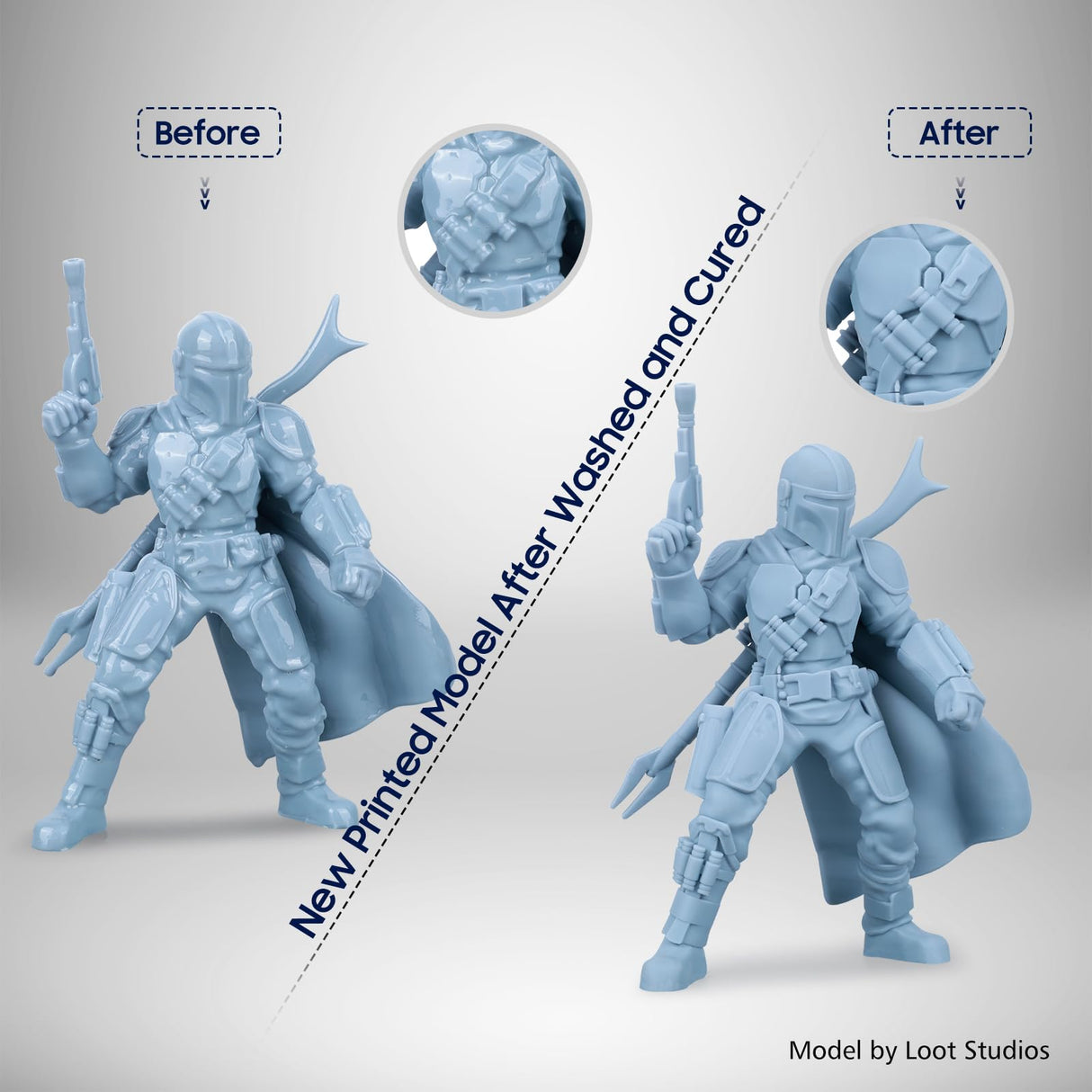 ELEGOO Mercury Plus 2 in 1 3D Printing Wash and Cure Station V2 for Mars Photon S Photon Mono LCD SLA DLP 3D Printer Models, Washing Size of 131mm(L) ELEGOO