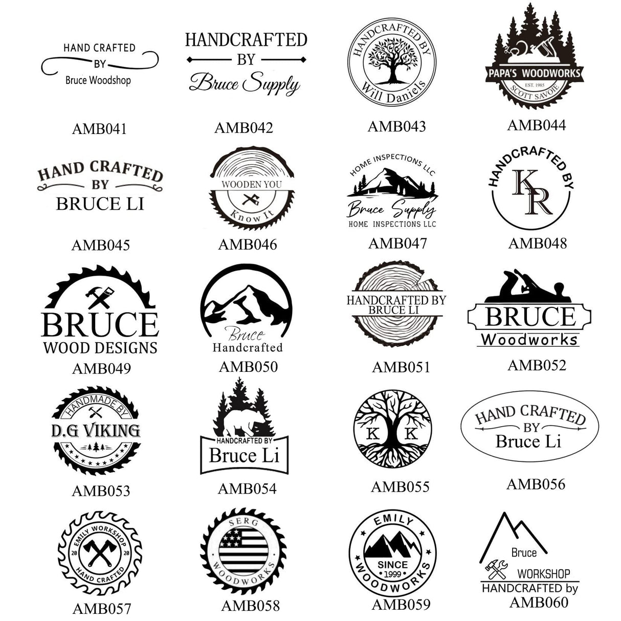 Custom Branding Iron for Wood and Leather – Personalise Your Crafts with Arokimi's Premium Heat Stamp (1"x1") Arokimi