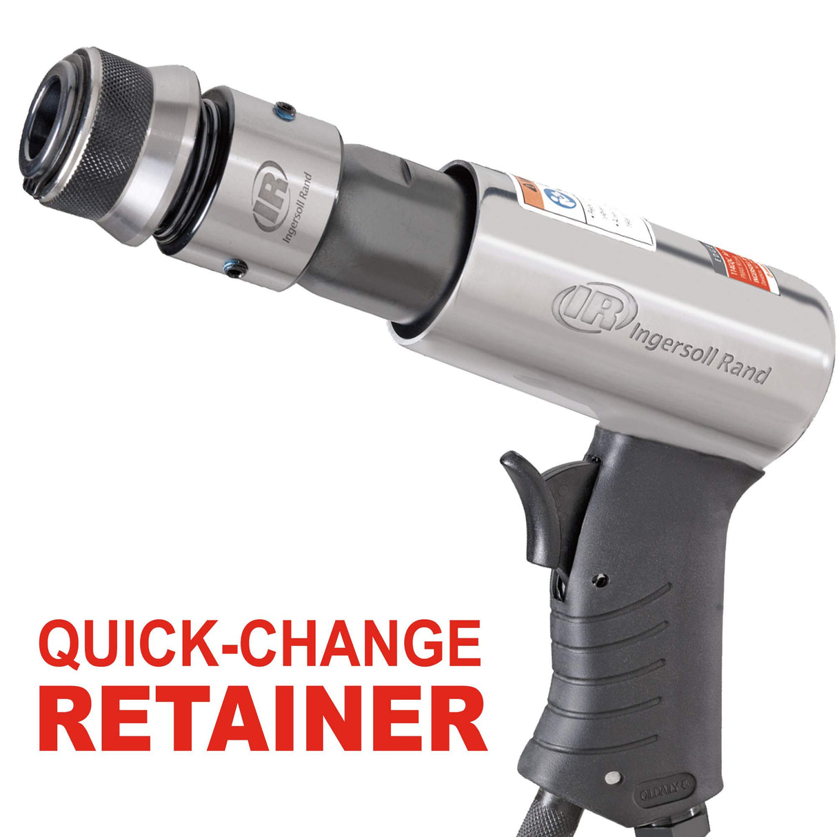 Ingersoll Rand 114GQC Air Hammer - 3 PC Chisel Set with Tapered Punch, Panel Cutter, Flat Chisel, 2-5/8 Inch stroke, 3500 BPM, Lightweight, Compact, Ingersoll Rand