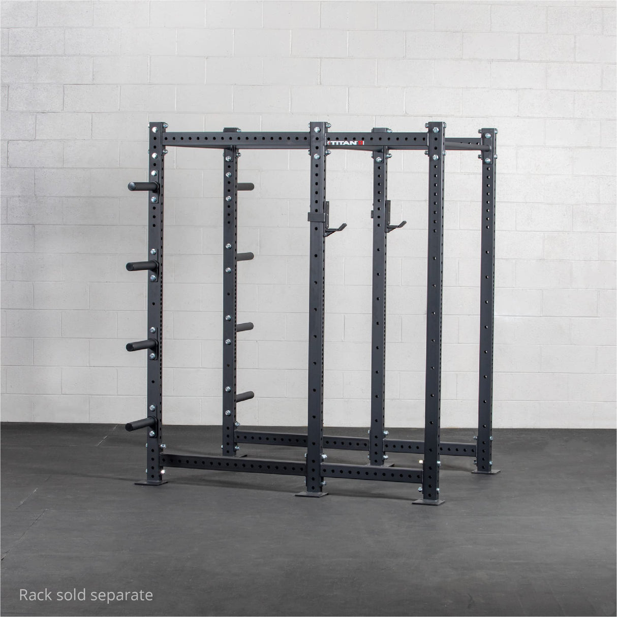 Titan Fitness T-3 Series Black Tall 36in Depth Power Rack Extension Kit Titan Fitness