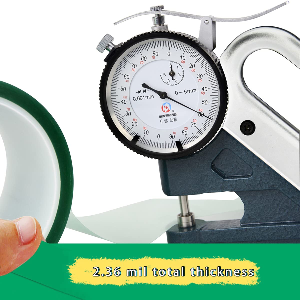 MYJOR Resin Tape, Epoxy Resin Tape, 2 in x 108 FT, Used for epoxy molding, Silicone Adhesive, Acid and Alkali Resistance, Easy Release, no Residue MYJOR