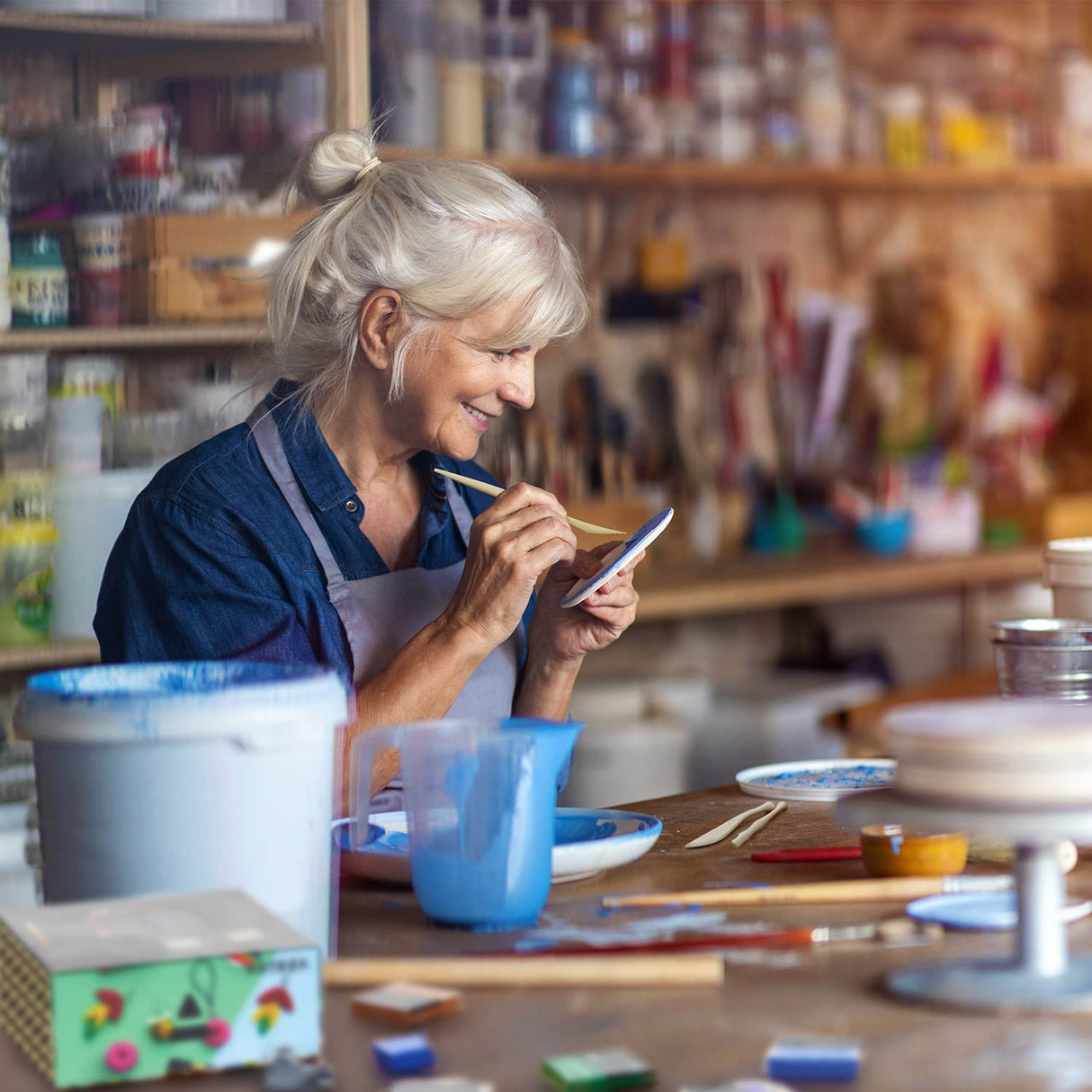 Arteza Polymer Clay Kit, Modeling Clay Oven Bake for Adults and Teens with 5 Sculpting Tools, 42 Colors, Made for Clay Earrings, Jewelry Making and ARTEZA