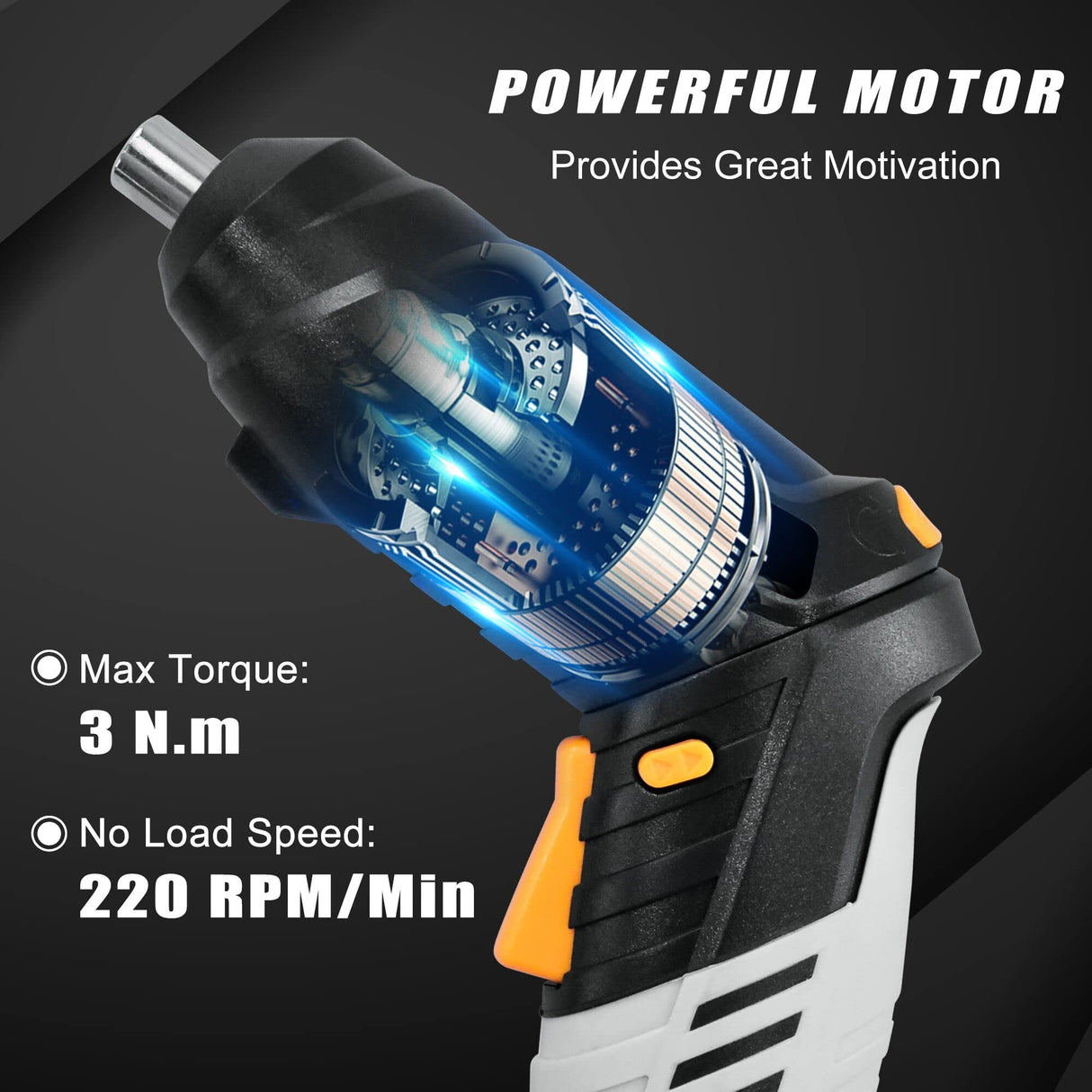 SOLUDE 130-Piece Home Tool Kit with 3.6V Cordless Rechargeable Screwdriver,Basic Women's Tool Set for New Home,Apartment,Dorm & DIY Projects SOLUDE