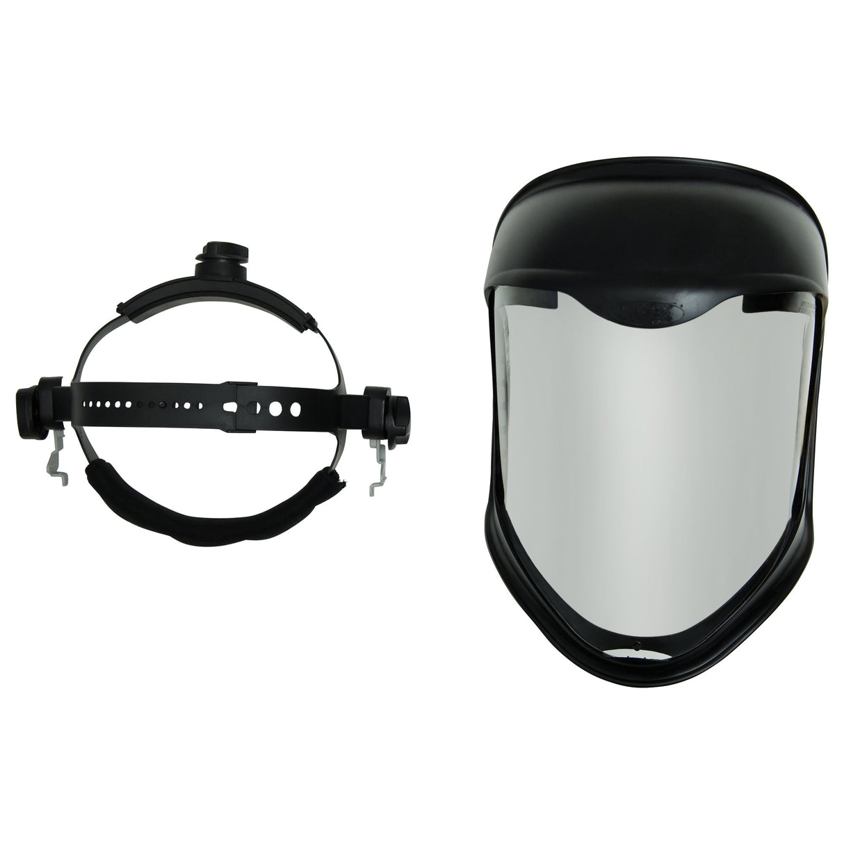 Honeywell Uvex Bionic Face Shield with Clear Polycarbonate Visor and Anti-Fog/Hard Coat (S8510) Honeywell Uvex