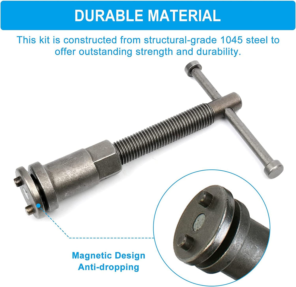 8MILELAKE Disc Brake Caliper Compressor Wind Back Tool 24pc Professional Caliper Tool Set 8MILELAKE