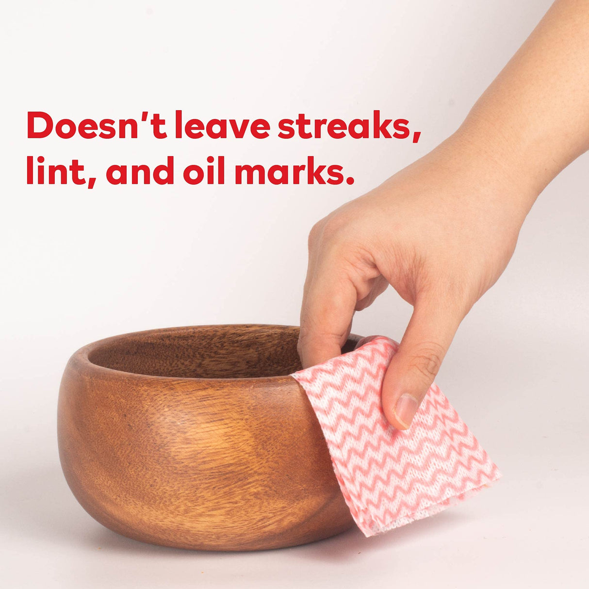 XFasten Disposable Kitchen Towels, 11.8 inches x 7.87 inches, Set of 3 (Red, Green, Blue 150 Total Sheets) Washable and Reusable Cleaning Cloths | XFasten