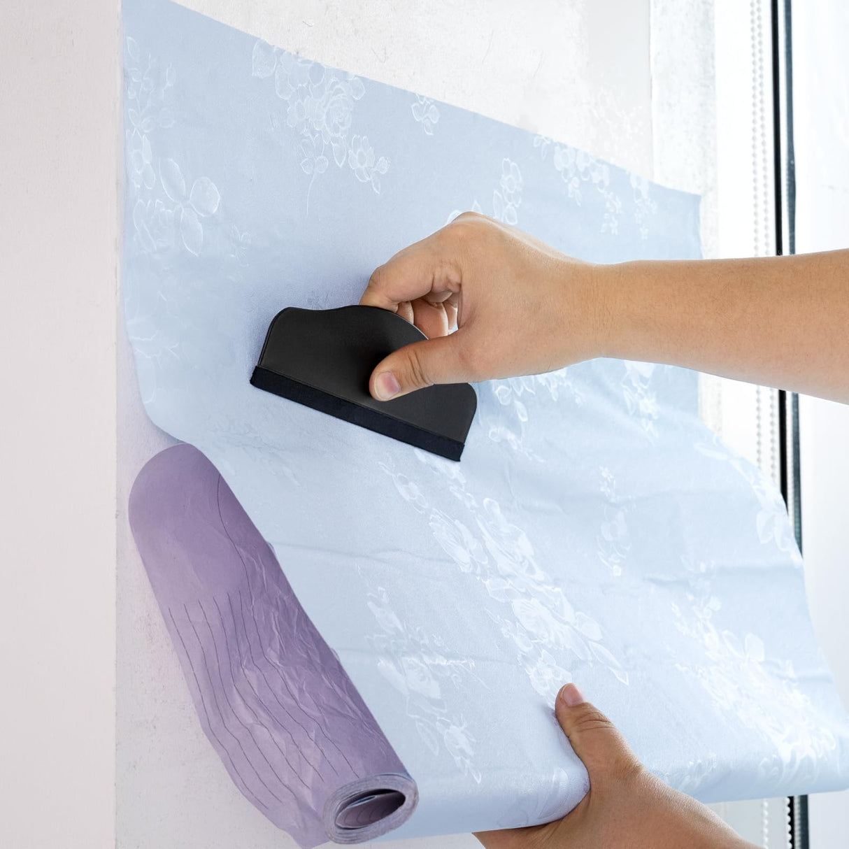 Gomake 5pcs Vinyl Squeegee Wallpaper Smoothing Tool Screen Pretector Squeegee for Removing Air Bubbles, or Removing Glass Decals Gomake