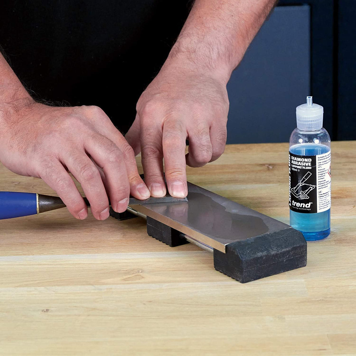 Trend Diamond Abrasive Lapping Fluid, 3.4 fl oz, Blue, Professional Grade Sharpening Fluid for Optimum Performance, DWS/LF/100 TREND