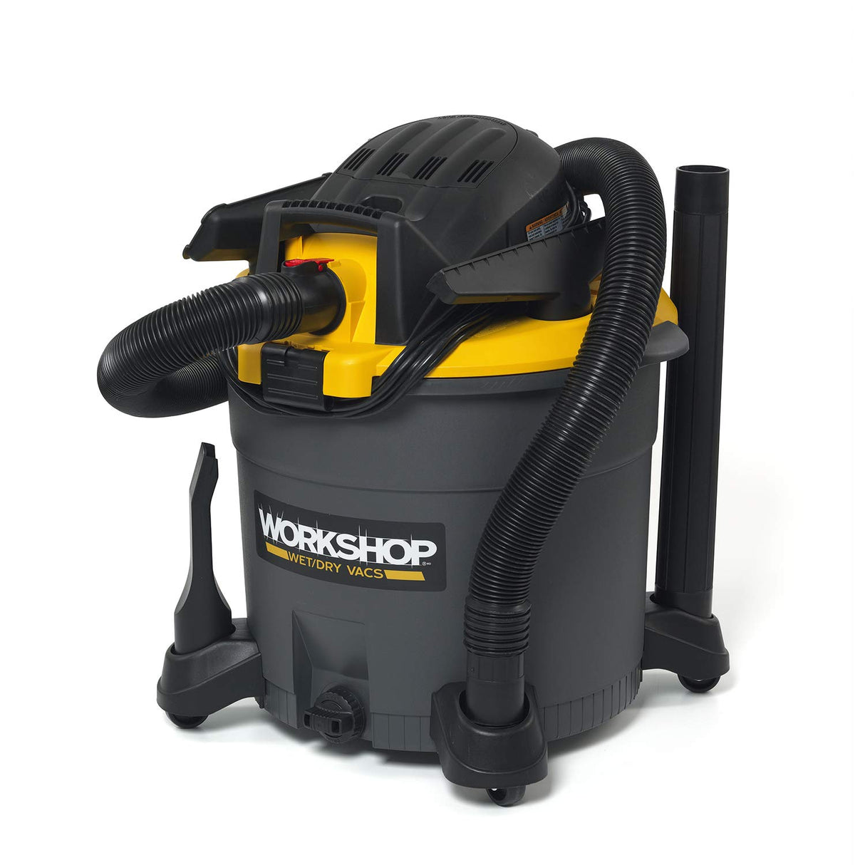 WORKSHOP Wet/Dry Vacs Vacuum WS1600VA High Capacity Wet/Dry Vacuum Cleaner, 16-Gallon Heavy-Duty Shop Vacuum Cleaner, 6.5 Peak HP Wet and Dry Vacuum WORKSHOP Wet/Dry Vacs