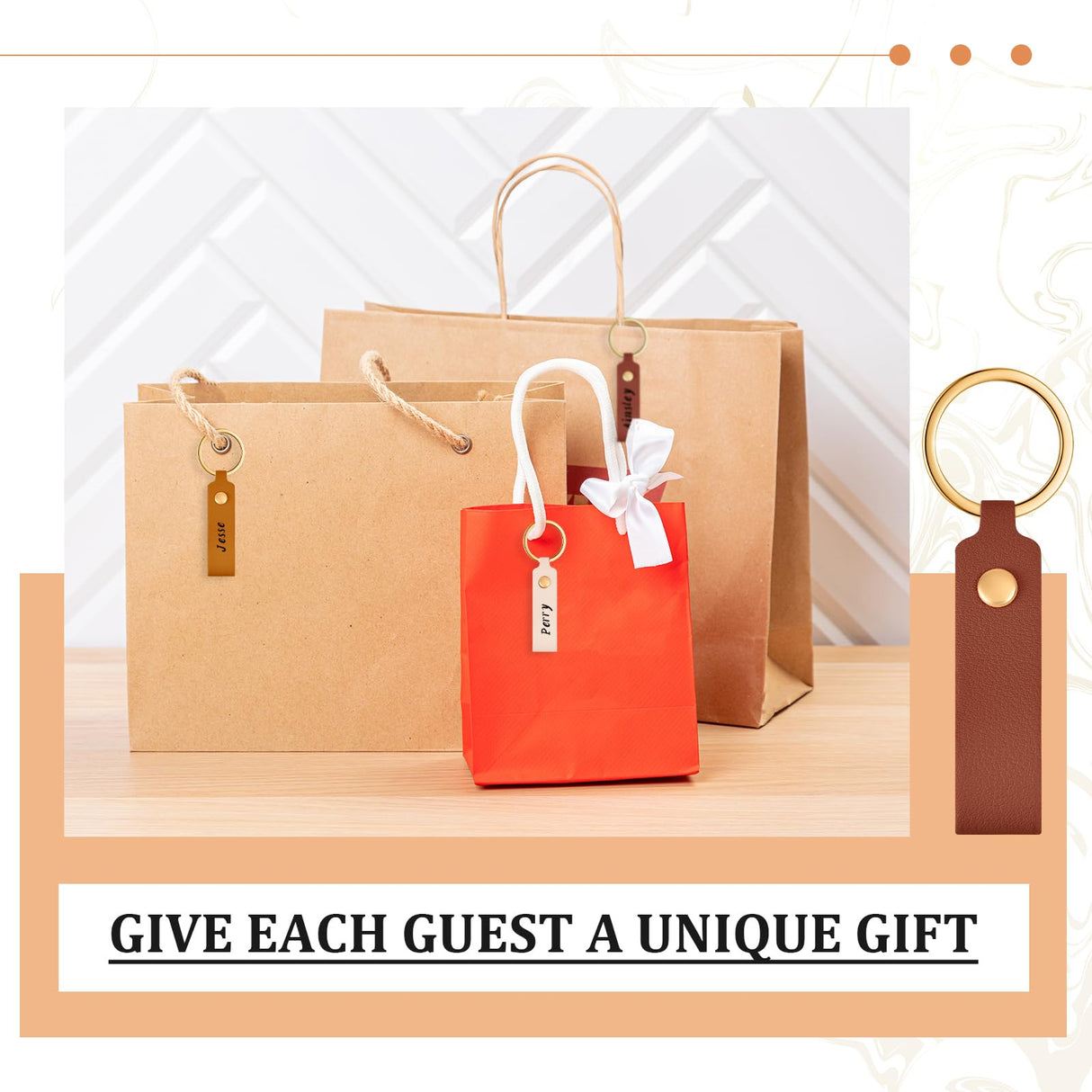 Wavyknot 100 Pcs PU Leather Key Fobs Kit Blanks DIY Laser Engraving Keychain for Leather Keychain Making Supplies(Colorful, 3.7 x 0.7 Inches) Wavyknot