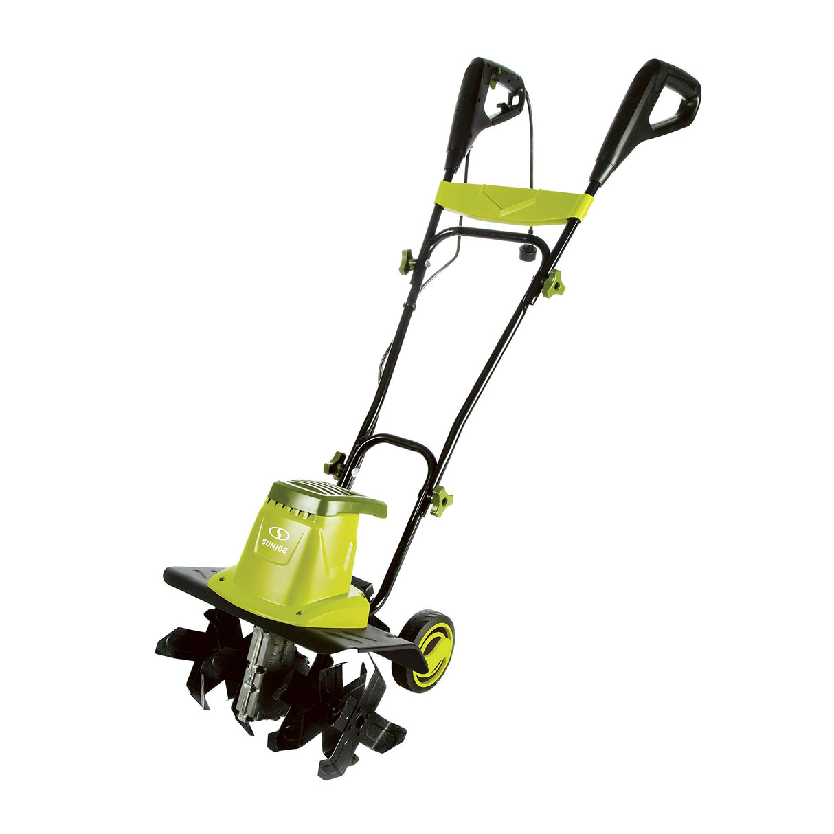Sun Joe CJ603E 15-Amp 1.7-Inch Cutting Diameter Electric Silent Wood Chipper/Shredder, green Sun Joe
