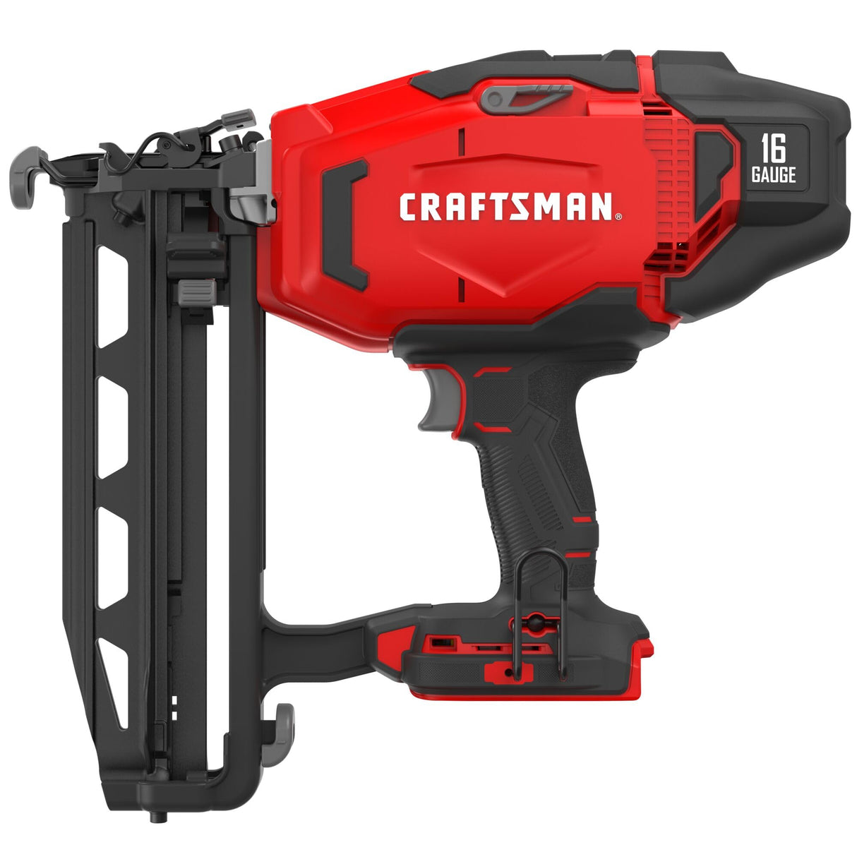 CRAFTSMAN V20 Cordless Finish Nailer, 16 Gauge, Bare Tool Only (CMCN616B) Craftsman