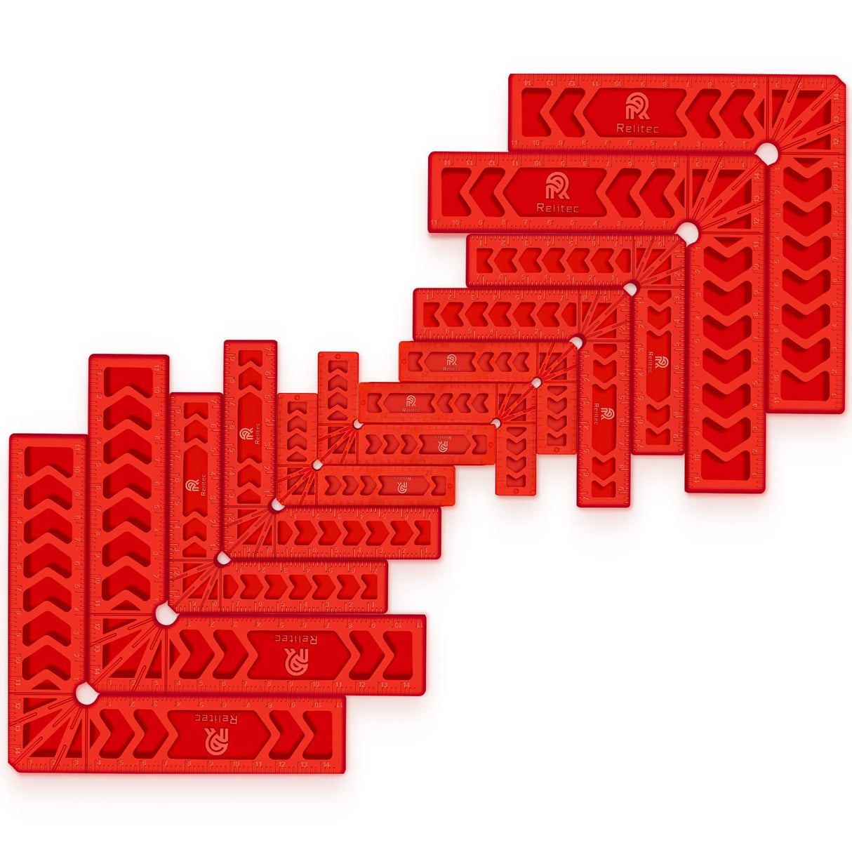 Relitec R 90 Degree Positioning Squares, Clamping Square, Right Angle Clamp Corner Clamp Woodworking Tools for Wood Cabinets, Carpenter Tool for Relitec R