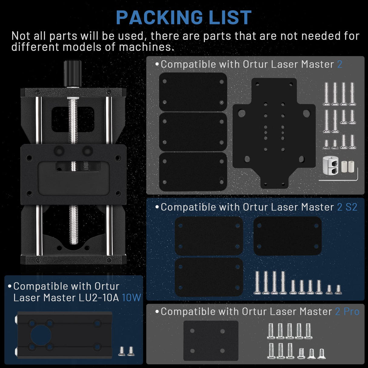 ORTUR Laser Head Focusing Controller for ORTUR Laser Master 3, ORTUR Laser Master 2 S2 Series and ORTUR Laser Master 2 PRO S2 Series Laser Engraver Ortur