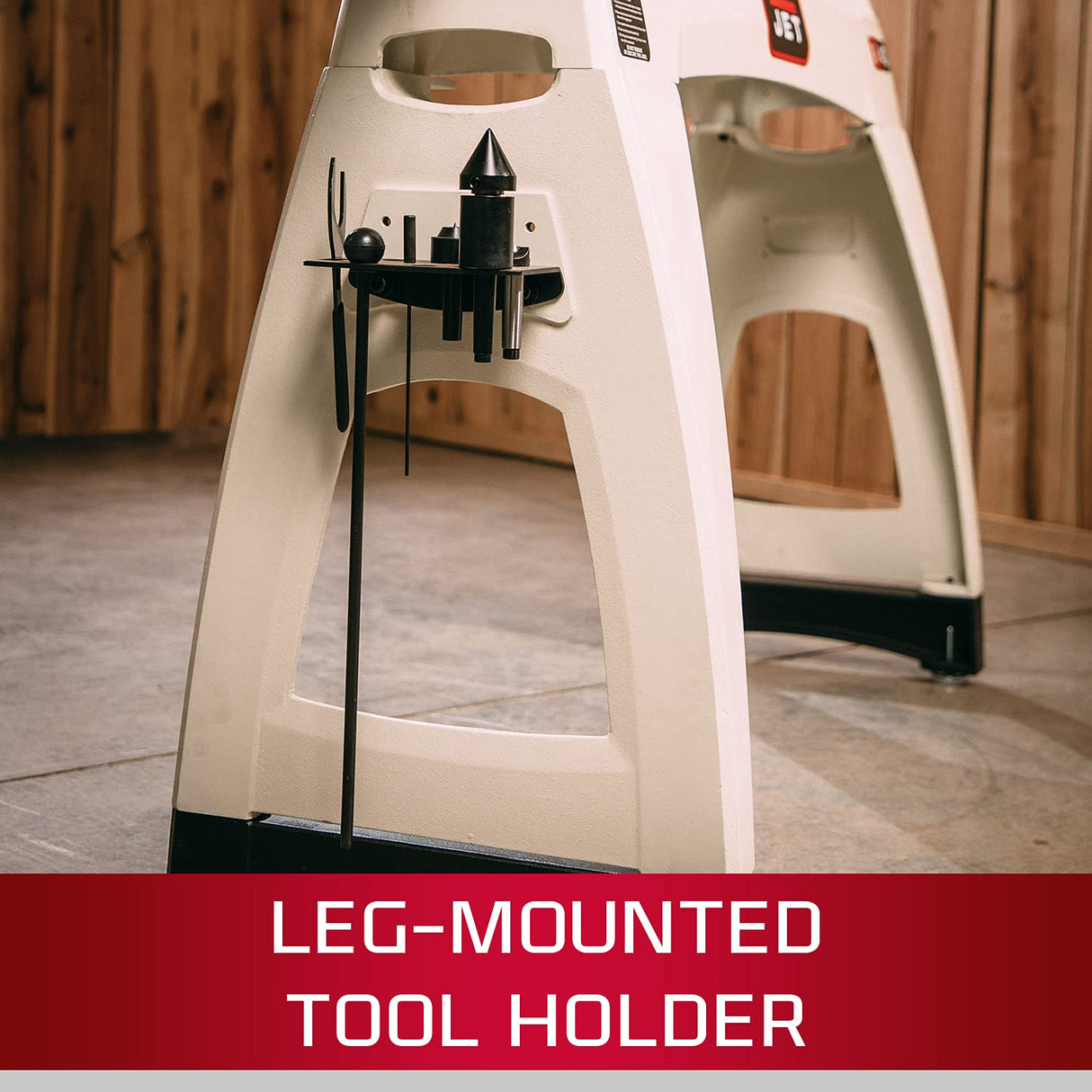 JET 16" x 40" Variable-Speed Woodworking Lathe, 1Ph 115V (JWL-1640EVS) Jet