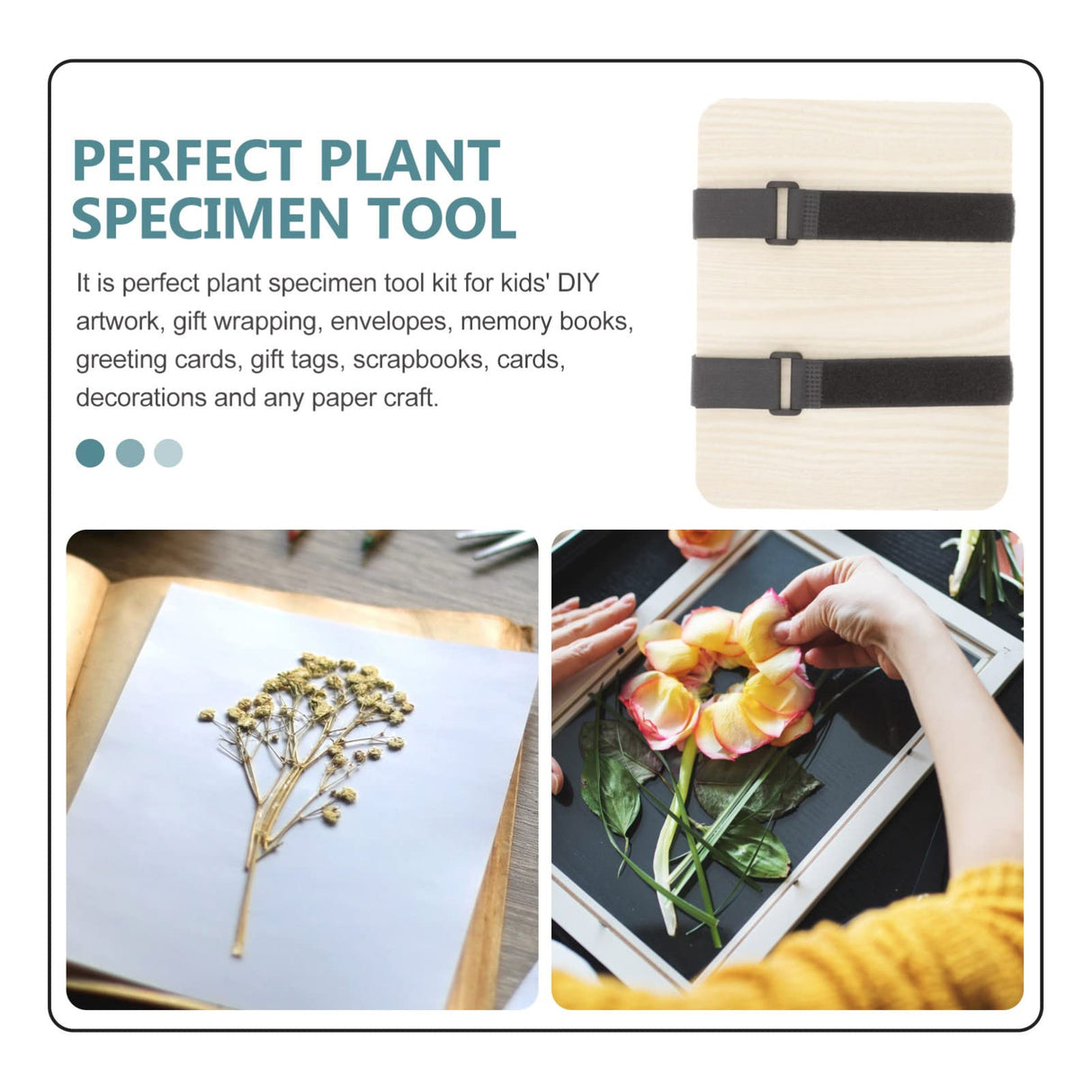 Abaodam 1 Set Nylon Jewelry Set Flowers Abaodam