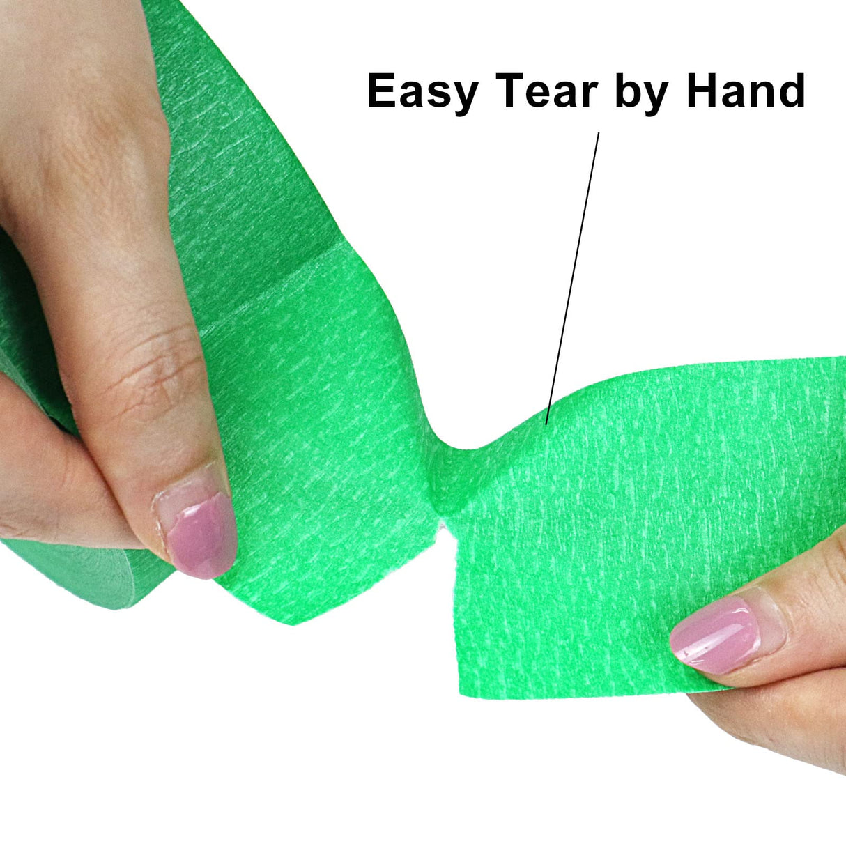 BOMEI PACK Green Painters Tape 2 inch Wide, Medium Adhesive Green Masking Tape 2 inch x 55 Yards (220 Total Yards) 4 Rolls, Residue-Free Wall Trim BOMEI PACK