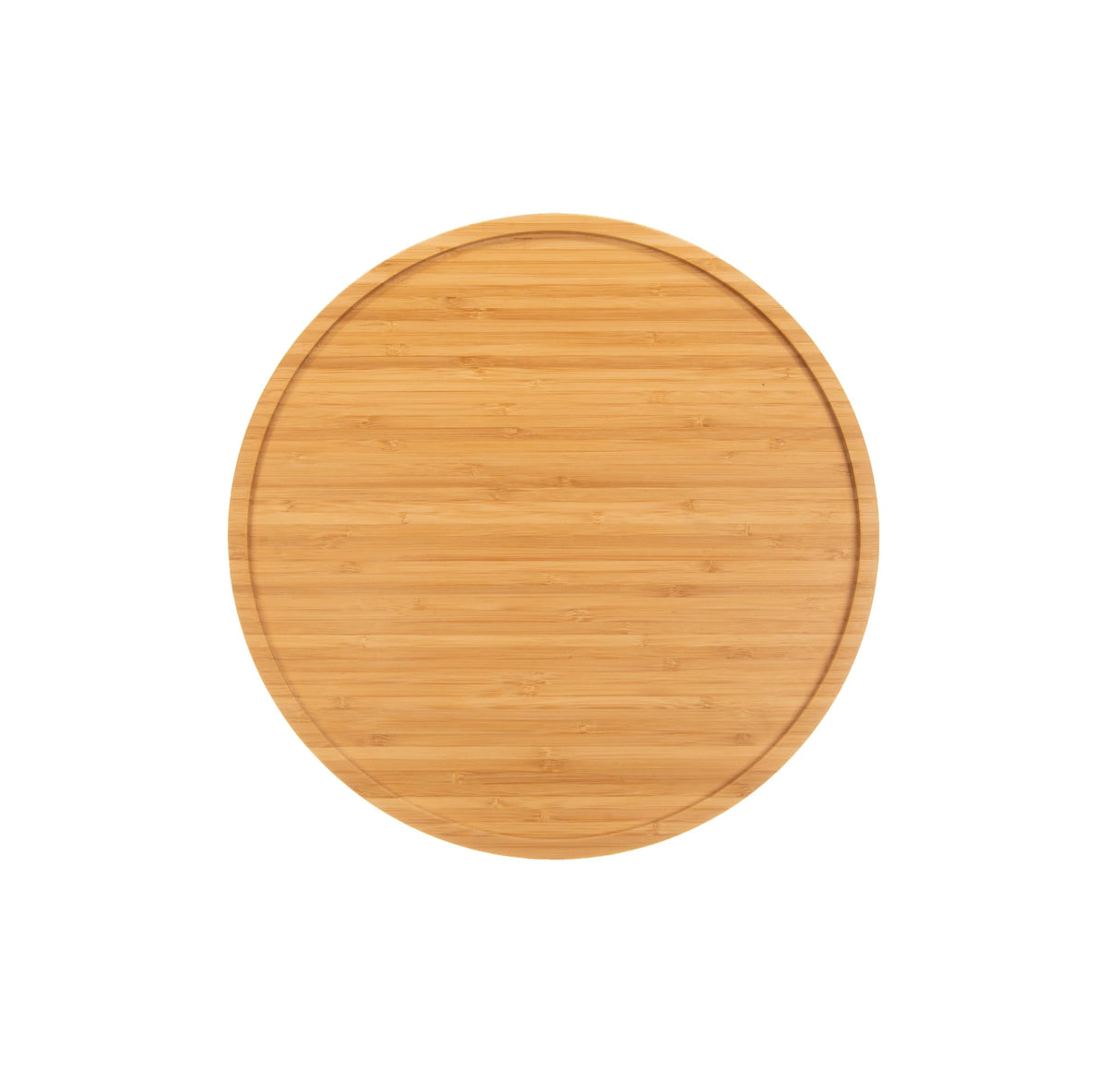 Mateda 12" Bamboo Lazy Susan Turntable for Pantry Cabinet or Table (12 inch) Mateda