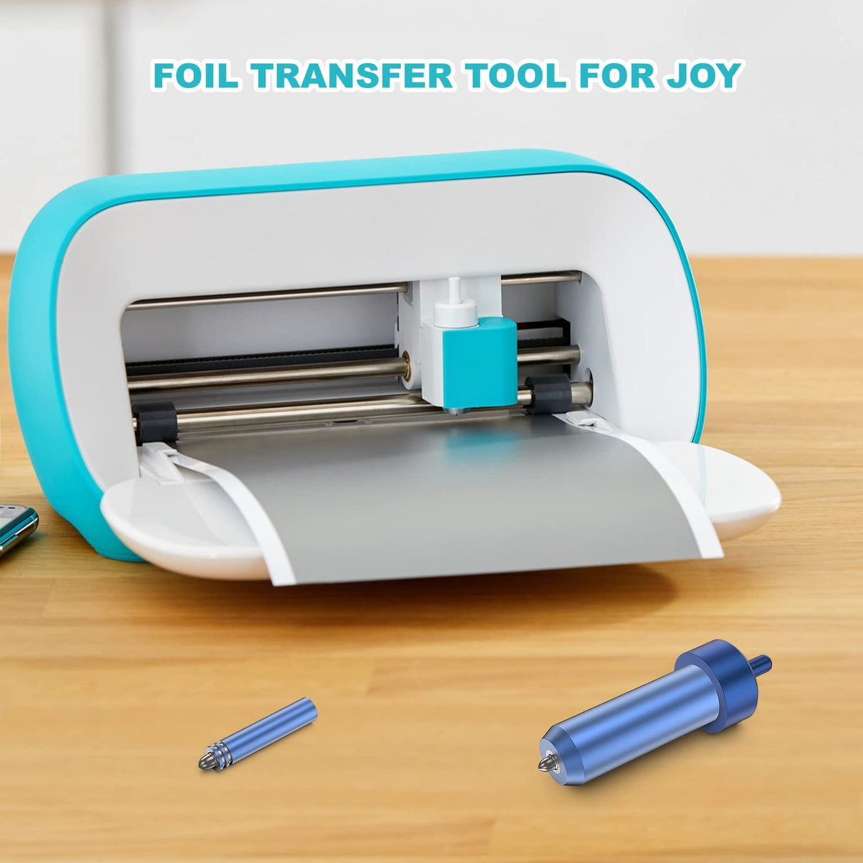Foil Transfer Kit Compatible with Cricut Joy and Cricut Joy Xtra Smart Cutting Machine, Including Foil Transfer Housing and Blades Termooan