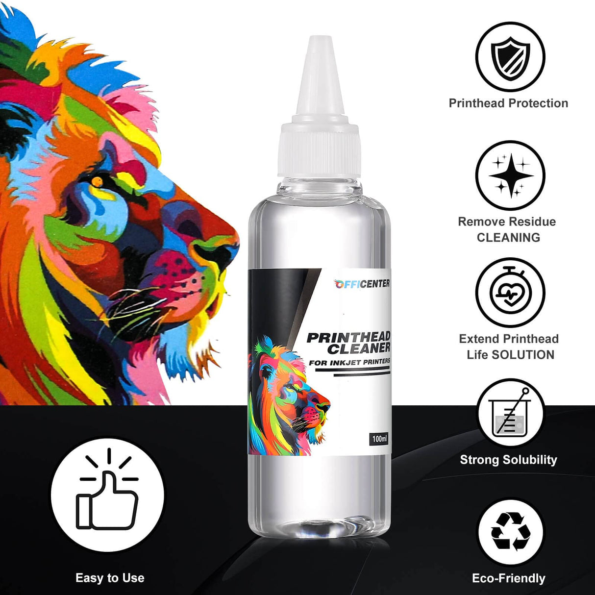 OFFICENTER Compatible Printhead Cleaning Kit for Epson, Printer Cleaning Kit for HP, Print Head Cleaning kit for epson, Print Head Cleaning kit for OFFICENTER