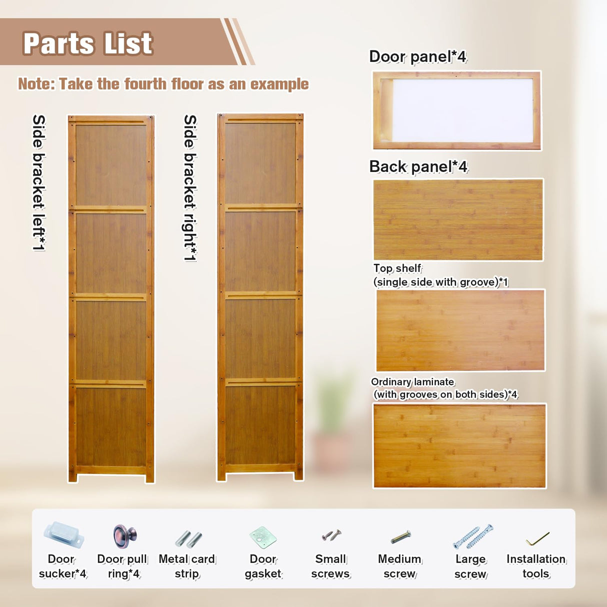 Lsjoaw Display Case 31.5x12.6x67.7in Flip Door Cabinet Display Shelf Curio Cabinet Modern Minimalist Bamboo Storage with Acrylic Cabinet Doorsealed Lsjoaw