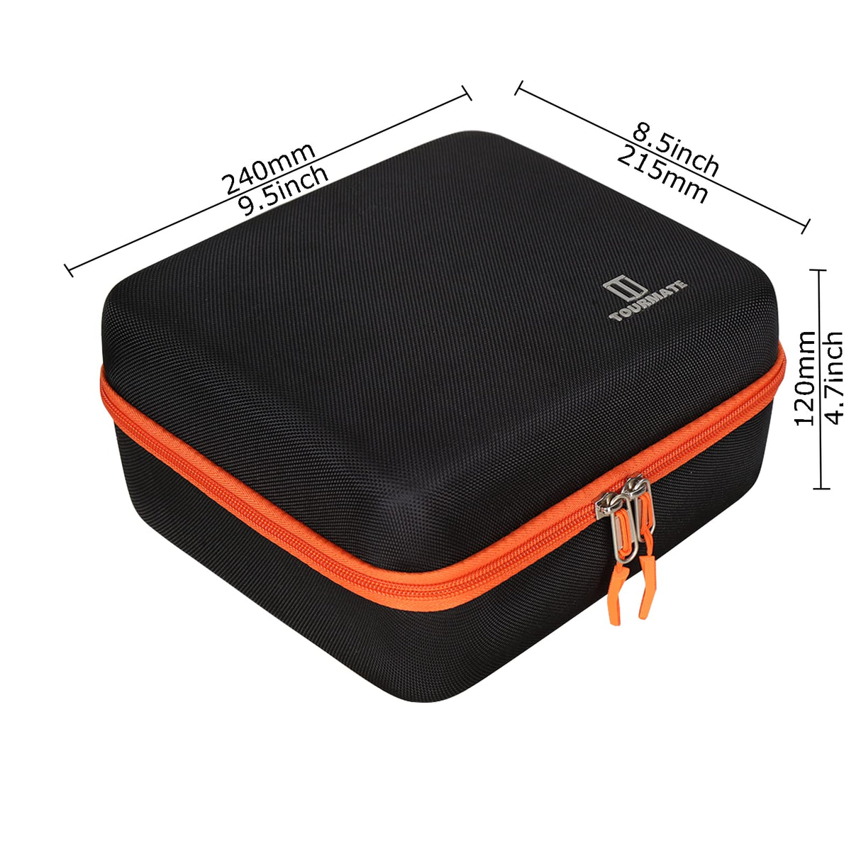 Tourmate Hard Travel Case for BLACK+DECKER 8V MAX* Cordless Drill with 43 Piece Accessories (BDCD8HDPK) / GardenJoy Cordless Power Drill Set with Tourmate