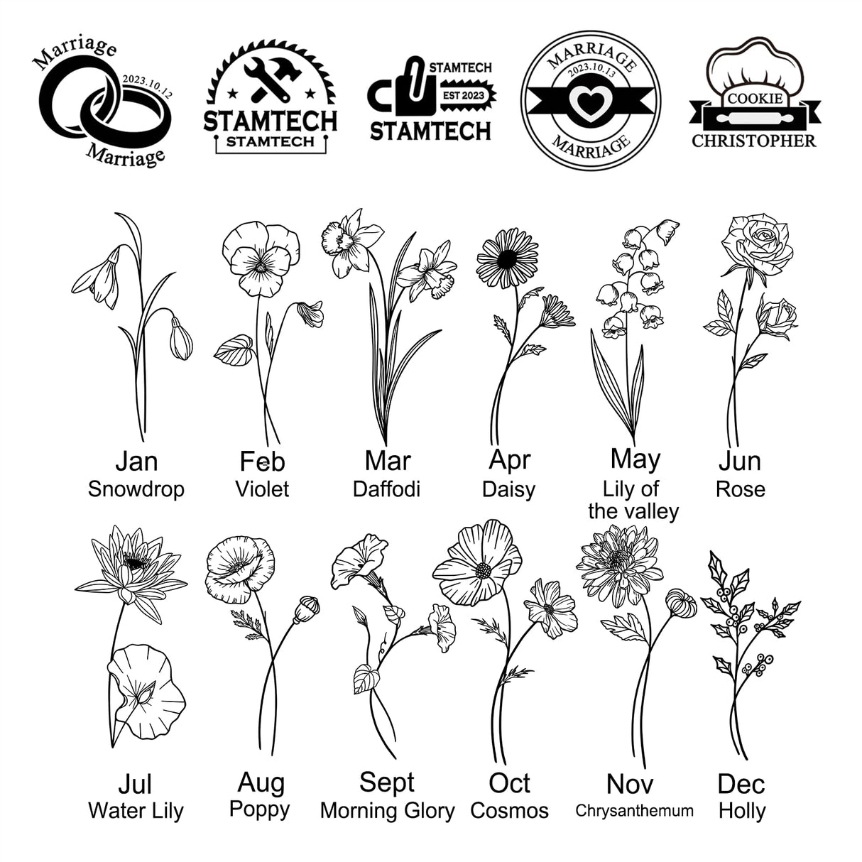 Customisable Metal Branding Iron for Wood, Leather, and More - Personalised Design by KoelntDIY KoelntDIY